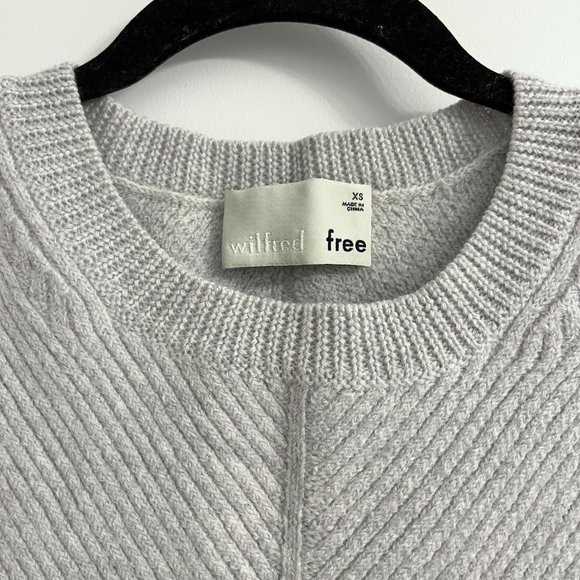 Wilfred Free Isabelli Sweater - Light Grey - Picture 2 of 4